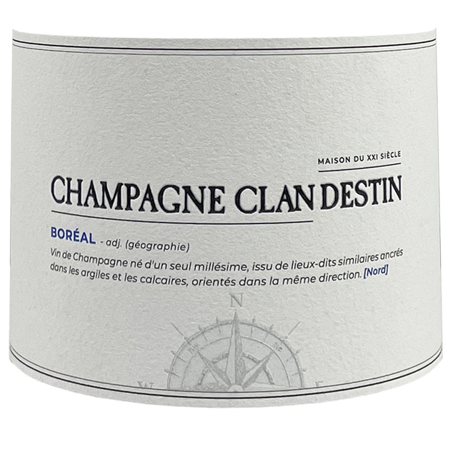 Champagne Clandestin Les Semblables Boreal - R20